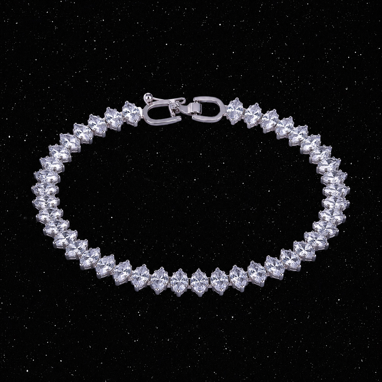 Crystal Spiky Bracelet