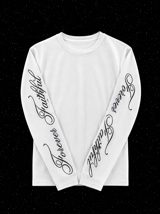 “Forever Faithful” White Longsleeve